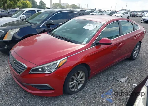 2017 Hyundai Sonata Se z USA, uszkodzony, nr VIN 5NPE24AF3HH440982